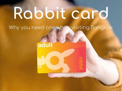 bangkok smart card|bunny card in Bangkok.